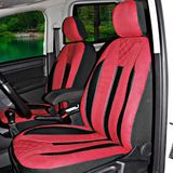 Oto Pandami Fiat Fiorino 2008+ Uyumlu Kırmızı Ticari Tay Tüyü Koltuk Kılıfı