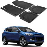 Oto Pandami Ford Kuga Mk2 2012 - 2019 Uyumlu Paspas Seti PP157A1 - Siyah