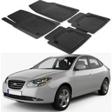 Oto Pandami Hyundai Elantra 2006-2018 Uyumlu Paspas Seti PP494A1 - Siyah