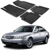 Oto Pandami Hyundai Grandeur 2005-2011 Uyumlu Paspas Seti PP500A1 - Siyah