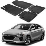 Oto Pandami Hyundai Ioniq 2016+ Uyumlu Paspas Seti PP503A1 - Siyah