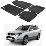 Oto Pandami Hyundai İX55 2007 - 2011 Uyumlu Paspas Seti PP151A1 - Siyah