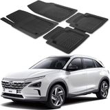 Oto Pandami Hyundai Nexo 2018+ Uyumlu Paspas Seti PP521A1 - Siyah