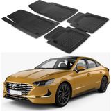 Oto Pandami Hyundai Sonata 2020+ Uyumlu Paspas Seti PP528A1 - Siyah