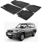 Oto Pandami Hyundai Terracan 2001 - 2006 Uyumlu Paspas Seti PP150A1 - Siyah