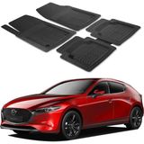 Oto Pandami Mazda 3 4. Gen. 2019+ Uyumlu Paspas Seti PP645A1 - Siyah