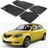 Oto Pandami Mazda 3 Bk 2003-2009 Uyumlu Paspas Seti PP646A1 - Siyah