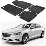 Oto Pandami Mazda 6 Sedan 2013+ Uyumlu Paspas Seti PP653A1 - Siyah