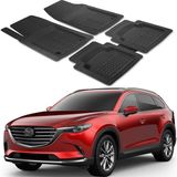 Oto Pandami Mazda Cx-9 2016+ Uyumlu Paspas Seti PP659A1 - Siyah