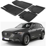 Oto Pandami Mazda Cx-9 Mk3 2016+ Uyumlu Paspas Seti PP660A1 - Siyah