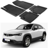 Oto Pandami Mazda Mx-30 2020+ Uyumlu Paspas Seti PP661A1 - Siyah