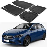 Oto Pandami Mercedes B-Klasse W247 2019+ Uyumlu Paspas Seti PP668A1 - Siyah