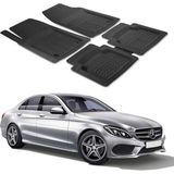 Oto Pandami Mercedes C-Klasse W205/S205 2002-2014 Uyumlu Paspas Seti PP673A1 - Siyah