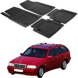 Oto Pandami Mercedes C-Serisi S202 1996 - 2001 Sw Uyumlu Paspas Seti PP130A1 - Siyah