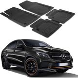 Oto Pandami Mercedes Gle C292 2015-2019 Uyumlu Paspas Seti PP682A1 - Siyah