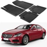 Oto Pandami Mercedes -Klasse X290 2018+ Uyumlu Paspas Seti PP674A1 - Siyah