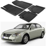 Oto Pandami Nissan Altima 2002 Uyumlu Paspas Seti PP710A1 - Siyah