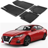 Oto Pandami Nissan Altima 2018+ Uyumlu Paspas Seti PP712A1 - Siyah