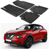 Oto Pandami Nissan Juke 2020+ Uyumlu Paspas Seti PP714A1 - Siyah