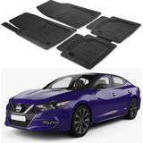 Oto Pandami Nissan Maxima 2016+ Uyumlu Paspas Seti PP720A1 - Siyah
