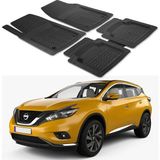 Oto Pandami Nissan Murano 2014+ Uyumlu Paspas Seti PP727A1 - Siyah