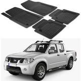 Oto Pandami Nissan Navara 2010+ Uyumlu Paspas Seti PP728A1 - Siyah