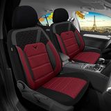 Oto Pandami Nissan Patrol 2014 Uyumlu 1+1 Bordo Koltuk Kılıfı