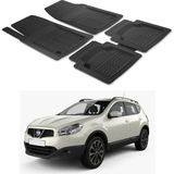 Oto Pandami Nissan Qashqai +2 2008 - 2014 Uyumlu Paspas Seti PP107A1 - Siyah