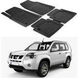 Oto Pandami Nissan X-Trail 2011+ Uyumlu Paspas Seti PP756A1 - Siyah
