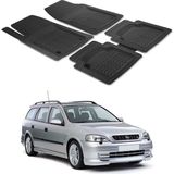 Oto Pandami Opel Astra G Kombi 1998 - 2004 Sw Uyumlu Paspas Seti PP104A1 - Siyah