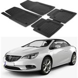 Oto Pandami Opel Cascada 2013+ Uyumlu Paspas Seti PP768A1 - Siyah