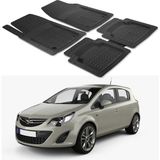Oto Pandami Opel Corsa 2011 Uyumlu Paspas Seti PP770A1 - Siyah