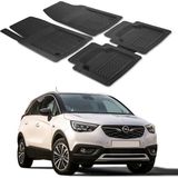 Oto Pandami Opel Crossland x 2017 Uyumlu Paspas Seti PP778A1 - Siyah