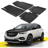 Oto Pandami Opel Grandland x 2021 Uyumlu Paspas Seti PP782A1 - Siyah