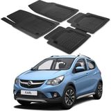 Oto Pandami Opel Karl 2015-2018 Uyumlu Paspas Seti PP786A1 - Siyah