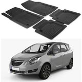 Oto Pandami Opel Meriva 2013-2017 Uyumlu Paspas Seti PP787A1 - Siyah