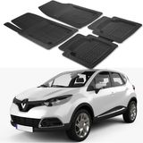 Oto Pandami Renault Captur 1 2013-2019 Uyumlu Paspas Seti PP828A1 - Siyah