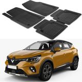 Oto Pandami Renault Captur 2020+ Uyumlu Paspas Seti PP830A1 - Siyah