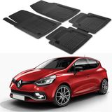 Oto Pandami Renault Clio 4 2012-2019 Uyumlu Paspas Seti PP833A1 - Siyah