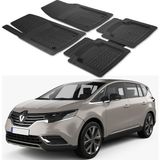 Oto Pandami Renault Espace 2015+ Uyumlu Paspas Seti PP835A1 - Siyah