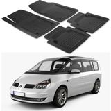 Oto Pandami Renault Grand Espace 2011+ Uyumlu Paspas Seti PP837A1 - Siyah