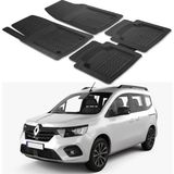 Oto Pandami Renault Kangoo 2021+ Uyumlu Paspas Seti PP848A1 - Siyah