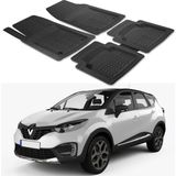 Oto Pandami Renault Kaptur 2017+ Uyumlu Paspas Seti PP849A1 - Siyah