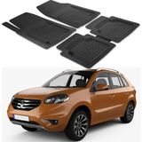 Oto Pandami Renault Koleos 2 2017+ Uyumlu Paspas Seti PP850A1 - Siyah