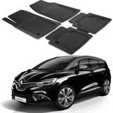 Oto Pandami Renault Scenic 4 2016+ Uyumlu Paspas Seti PP863A1 - Siyah