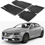 Oto Pandami Renault Talisman 2020+ Uyumlu Paspas Seti PP868A1 - Siyah