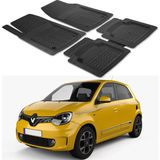 Oto Pandami Renault Twingo 2019+ Uyumlu Paspas Seti PP872A1 - Siyah