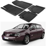 Oto Pandami Renault Vel Satis 2005+ Uyumlu Paspas Seti PP873A1 - Siyah