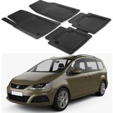 Oto Pandami Seat Alhambra 2 2010+ Uyumlu Paspas Seti PP876A1 - Siyah