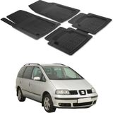 Oto Pandami Seat Alhambra 7m 1996 - 2010 Uyumlu Paspas Seti PP076A1 - Siyah